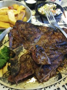 porterhouse steak at the big texan in amarillo