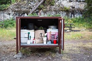 bear box for safe food storage